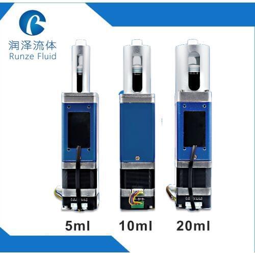 5ml High Precision Syringe Pump for Bioanalysis with RS232/RS485/CAN Driver