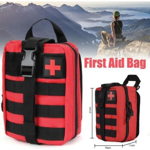 2019 Newest Hot First Aid Kit Large Capacity Travel Bags Camping Sport Medical Emergency Survival Rescue Empty Bag