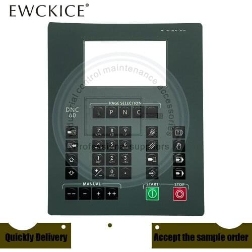 NEW DNC60 HMI PLC Front label Industrial control sticker