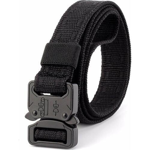 Tactical Gear Heavy Duty Belt Nylon Metal Buckle Swat Molle Padded Patrol Waist Belt Tactical Hunting Accessories