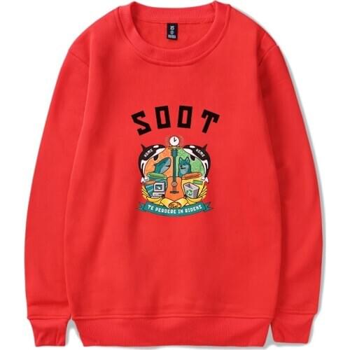 WAMNI Wilbur Soot Round Neck Sweatshirts Unisex Fashion Sweatshirt Pullover Harajuku Breathable Loose Unique O-neck Hip Hop Tops