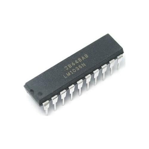 1pcs LM1036N LM1036 DIP-20 Dual DC control volume balance circuit chip