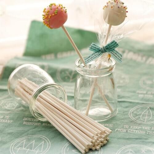 100pcs10cm Pop Sticks Chocolate Cake Cookie Lollipop Lolly Candy Making Mould