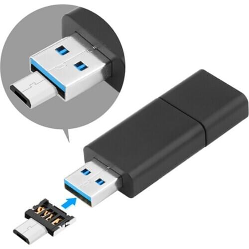 2pcs/set USB 3.1 Type-C Connector Type C Male To USB Female OTG Adapter Converter For Android Tablet Phone Flash Drive U Disk