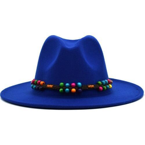 2020 Fashion Ladies Autumn And Winter Retro British Hat Wool Blend Hat Jazz Hat Mens Hat Gentleman Felt Hat F11