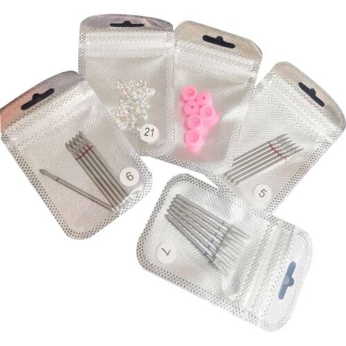 6pcs/Set Diamond Nail Drill Bit Rotery Electric Milling Cutters For Pedicure Manicure Files Cuticle Burr Nail Tools Accessories