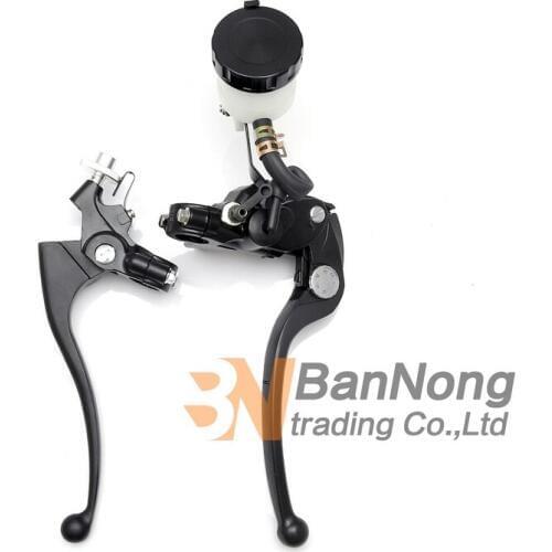 Free shipping Motorcycle 7/8" 22mm Clutch lever brake Hydraulic Master Cylinder levers For KAWASAKI Ninja ZX-6R 636 ZX-10R