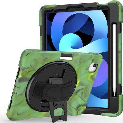 For iPad Air 4 Case Funda With pencil Holder For iPad air 4 2020 Case Hybrid Armor Shockproof Case For iPad air 4 10.9'' Cover