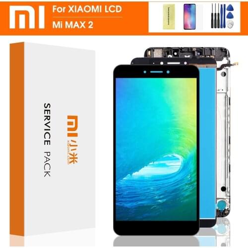 6.44'' Display For XIAOMI Mi Max 2 LCD Touch Screen with Frame Replacement Screen for Xiaomi Mi Max 2 Display Max2 LCD