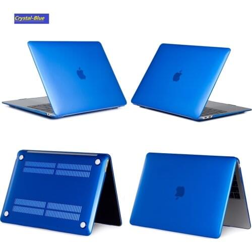 For MacBook Air 13 inch Case A1466 A1369 Crystal Clear Hard Cover Case Rubberized Hard Cover for Older Version 2017, 2016, 2015