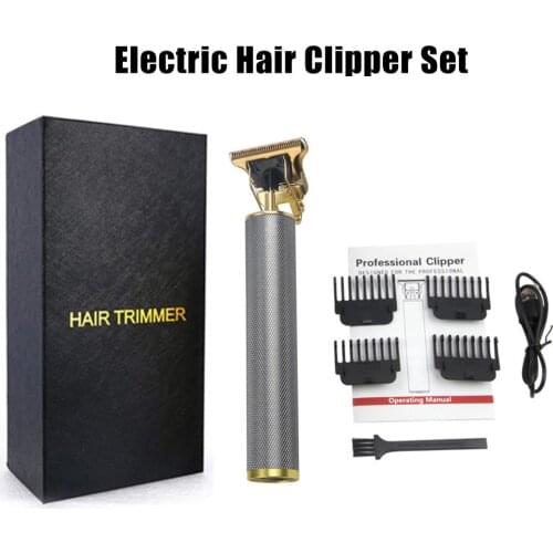Hair Clipper Electric Hair Trimmer Cordless Shaver Trimmer Men Barber Hair Cutting Machine USB Rechargeable Beard Trimmer
