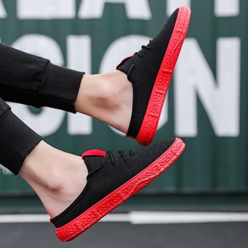 Classic Sneakers men Casual Canvas Shoes male Summer Lace-Up Flat Trainers Fashion men Shoes