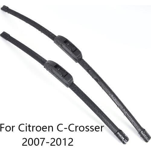 Car Windshield Wiper Blades for Citroen C form 2007 2008 2009 2010 2011 2012 Car Windscreen wiper Rubber