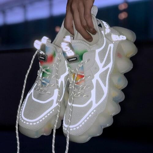 Style Zone Sports Man Shoes Soft Mens Running Shoes Reflective Outdoor Running Men Shoes Black Gray Walking Jogging Trainers 10