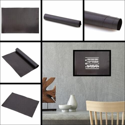 21X29.7Cm Ribber Soft Magnet Sheet Self Adhesive Sticker Black Magnetic Mats for Cutting Dies Storage Easy Convenient To Paste