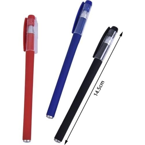 Office Gel Pen Refill Set 0.5mm Blue Black Red Ink Rod For Handle Gel Pen Refill School Writing Stationery