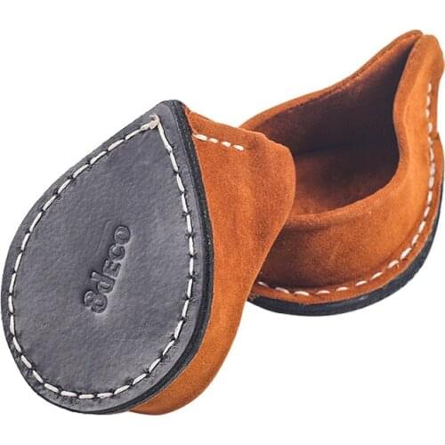 New Cowhide Pipe Stand Portable Rack Holder Rest for Tobacco Smoking Pipe, Handmade Fits Most Pipes, (Brown)