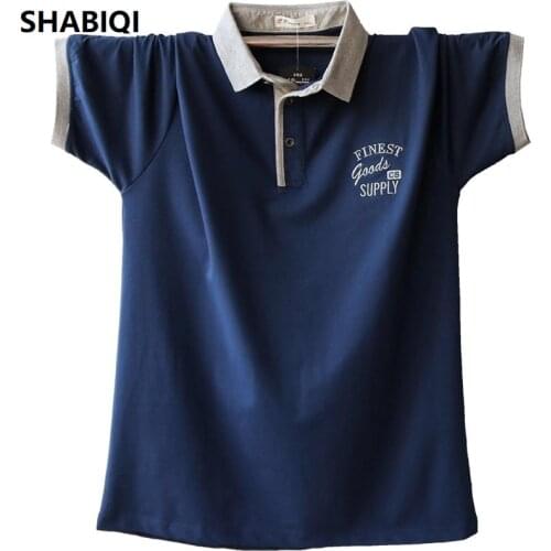High quality BIG Polo Men Shirt Mens Short Sleeve Solid Shirts Camisa Polos Masculina Casual cotton Plus size 6XL 120KG 140KG