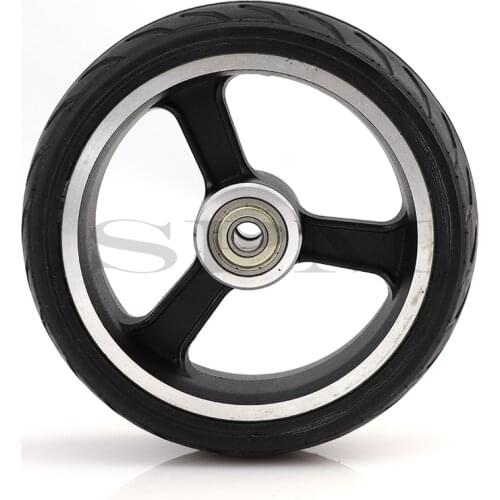 High-quality Solid wheels 5 inch Fast wheel F0,jackhot,Nes carbon fiber scooter solid tire with alloy rim