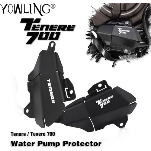 Motorcycle Water Pump Protector Cover Guard For YAMAHA XTZ700 XT700Z Tenere 700 Rally T7 / T7 Rally 2019 2020 2021 Accessories