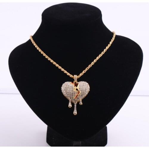 2020 Love Heart Bohemian Choker Necklace for Women Gold Color Clavicle Chain Fashion Female Chocker Jewelry Charm Necklace New