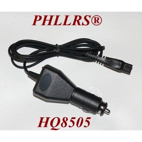 1Pcs HQ8505 15V 5.4W 12V EU Charge Power Adapter Car Charger for PHILIPS shaver HQ8 HQ9 RQ10 RQ11 RQ12 SH50 SH70 SH90 S7000 HQ3