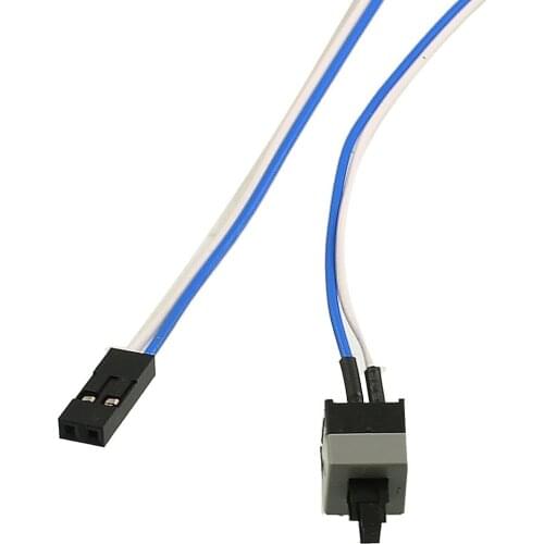 2018 New 20.5" Long Power Button Switch Cable for PC Switches Reset Computer