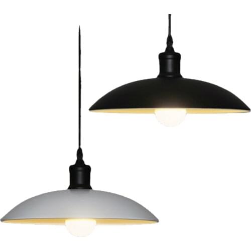 American Retro Simple Iron Pendant Lights Restaurant Bar Cafe Hanging Lamp Study Room Kitchen Dining Room Industrial LED Decor