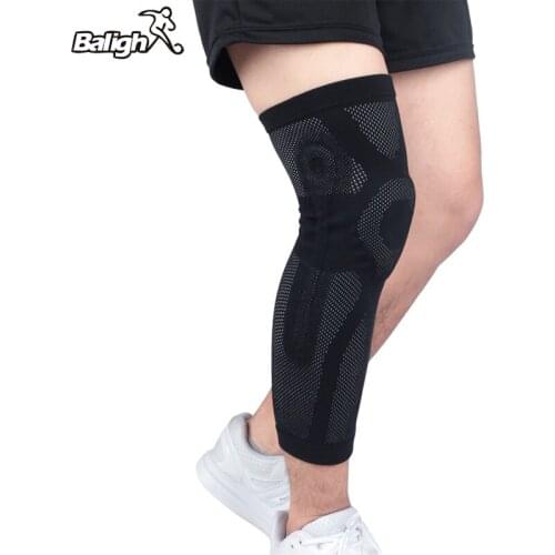 Balight 1Pc Fitness Running Cycling Knee Support Braces Elastic Sport Compression Knee Pad Sleeve for Volleyball Basketball