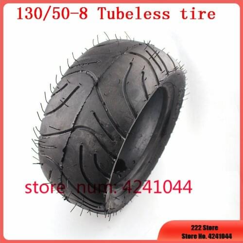 Good quality 1 pcs Motorcycle parts 130/50-8 Tubeless Tyres vacuum tires For Little Monkey cross country motorcycle