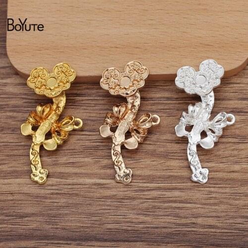 BoYuTe (20 Pieces/Lot) 19*48.5MM Metal Alloy Wishful Pendant Materials Factory Supply Handmade DIY Jewelry Accessories