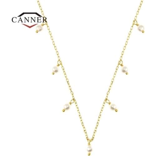 Женские ожерелья из жемчуга Canner China At AliExpress