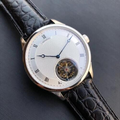 Luxury Tourbillon Skeleton Mechanical Mens Watch Sapphire Seagull ST8230 Movement Watch Men Business Automatic Waterproof Clock