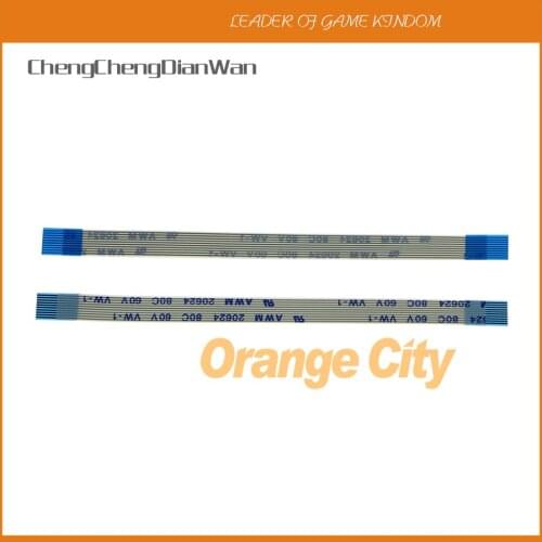 ChengChengDianWan 30pcs/lot 10pins 90mm Repair Parts Power Switch Ribbon Flex Cable For PS3 Slim 2500 10P 0.5 90 A