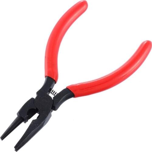 DIDIHOU Hot Sale High Quality DIY Equipments Red Round Nose and Concave Pliers DIY Beading Jewelry Making Tool