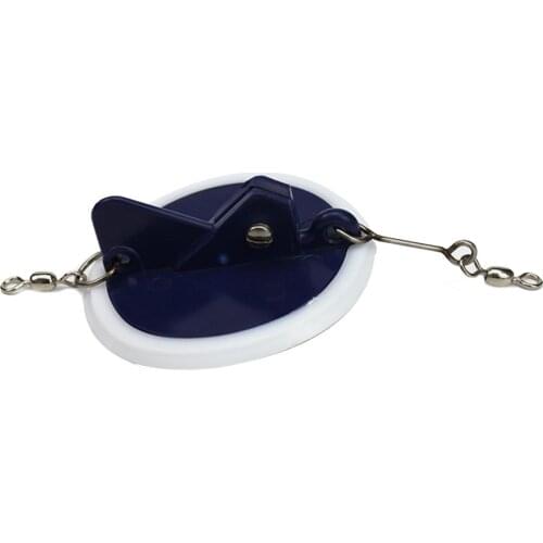 Boat Fishing Trolling Diving Disc Diver Connector Come With Sinker 8-Shaped Ring 4.5/5.7/8.7/10.7cm Reduces Water Resistance