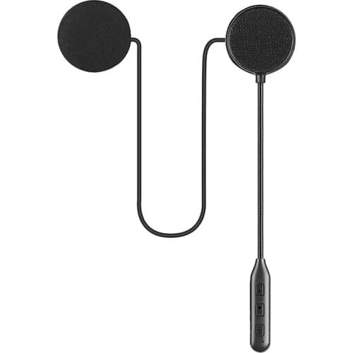 Motorcycle Helmet Bluetooth 4.2 Headset,Waterproof Sports Headset, Hands Free Wireless USB Charging Headphones