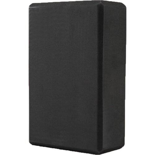 Yoga Brick Body Building Blocks Eva Black Foam Block Mat Yoga Exercise High Density Yoga Pillow Dance Brick Exercise Brick