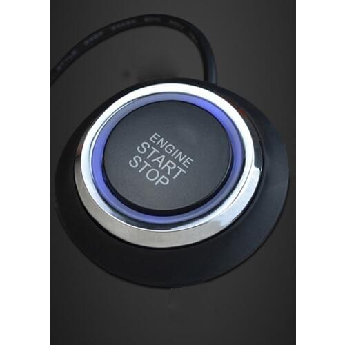 Button Start Stop Car Engine With Wire Circuit Board Lgnition Starter Engine Starter Switch Work Push Start GIORDON System A