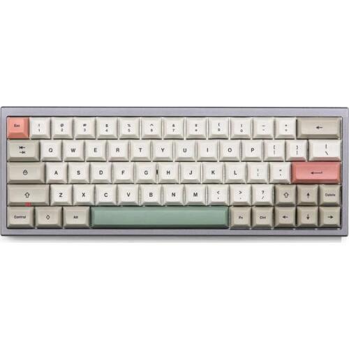9009 Colorway PBT DSA Dye-sub Keycaps Compatible Cherry MX Switches for XD60 XD64 GH60 GK64 Tada68,84,87 96 Mechanical Keyboard