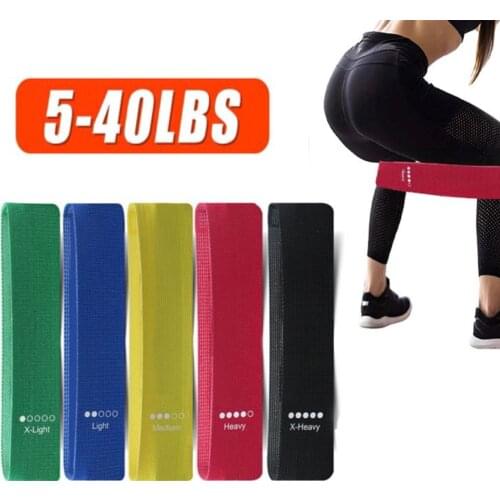Resistance Bands Fitness Booty Bands Hip Circle Fabric Rubber Expander Elastic Band for Home Workout Exercise Gym Equipment