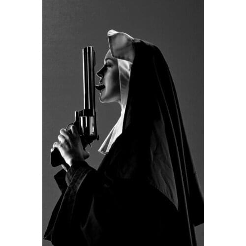 MACHETE Movie LINDSAY LOHAN Grindhouse Art print Silk poster Home Wall Decor