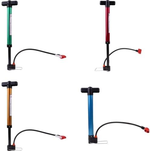 Mini Portable Metal Hand Air Pump Bike Bicycle Tire Tyre Football Soccer Basketball Volleyball Sports Ball Inflator - 4 Colors