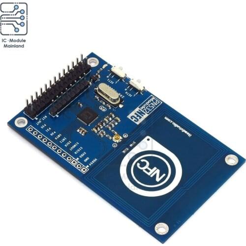 PN532 Module Blue NFC Precise RFID IC Card Module SPI Interface Std for Raspberry Pi Interface 20Pin 3.3V DC for Arduino