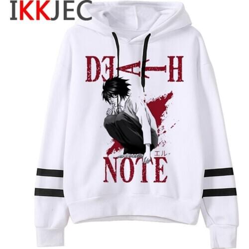 Seven Deadly Sins Fullmetal Alchemist Death Note the Promise Neverland hoodies male printed Korea grunge male hoody Ulzzang