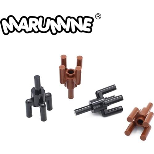 Marumine 2566 Plant Tree Palm Top Garden Buildings Blocks Construction Set Plastic Accesories Modeling Bricks Parts For Children