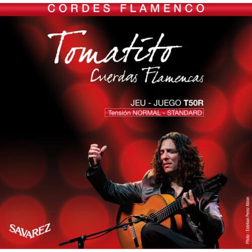Original Savarez Flamenco Classic Guitar Strings Set Nylon Strings Guitar T50R T50J Normal High Tension Guitar Parts