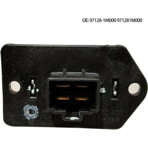NEW-Car Blower Motor Resistor Air Conditioning Cold Air Warm Fan Resistor for Kia and Hyundai 97128-1M000 971281M000