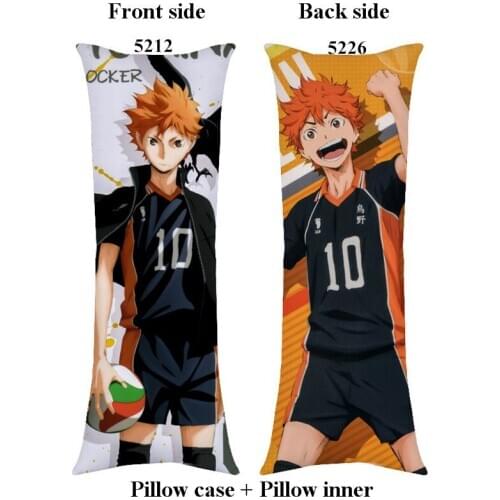 New anime Hinata Shoyo Haikyuu!! long pillow boyfriend Tobio Kageyama hugging home body Pillows including inner
