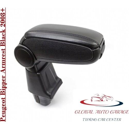 For Peugeot Bipper Armrest 2007-2020 Car Accessories Storage Box Easy Install Universal Cup Holder Interior Auto Charging USB